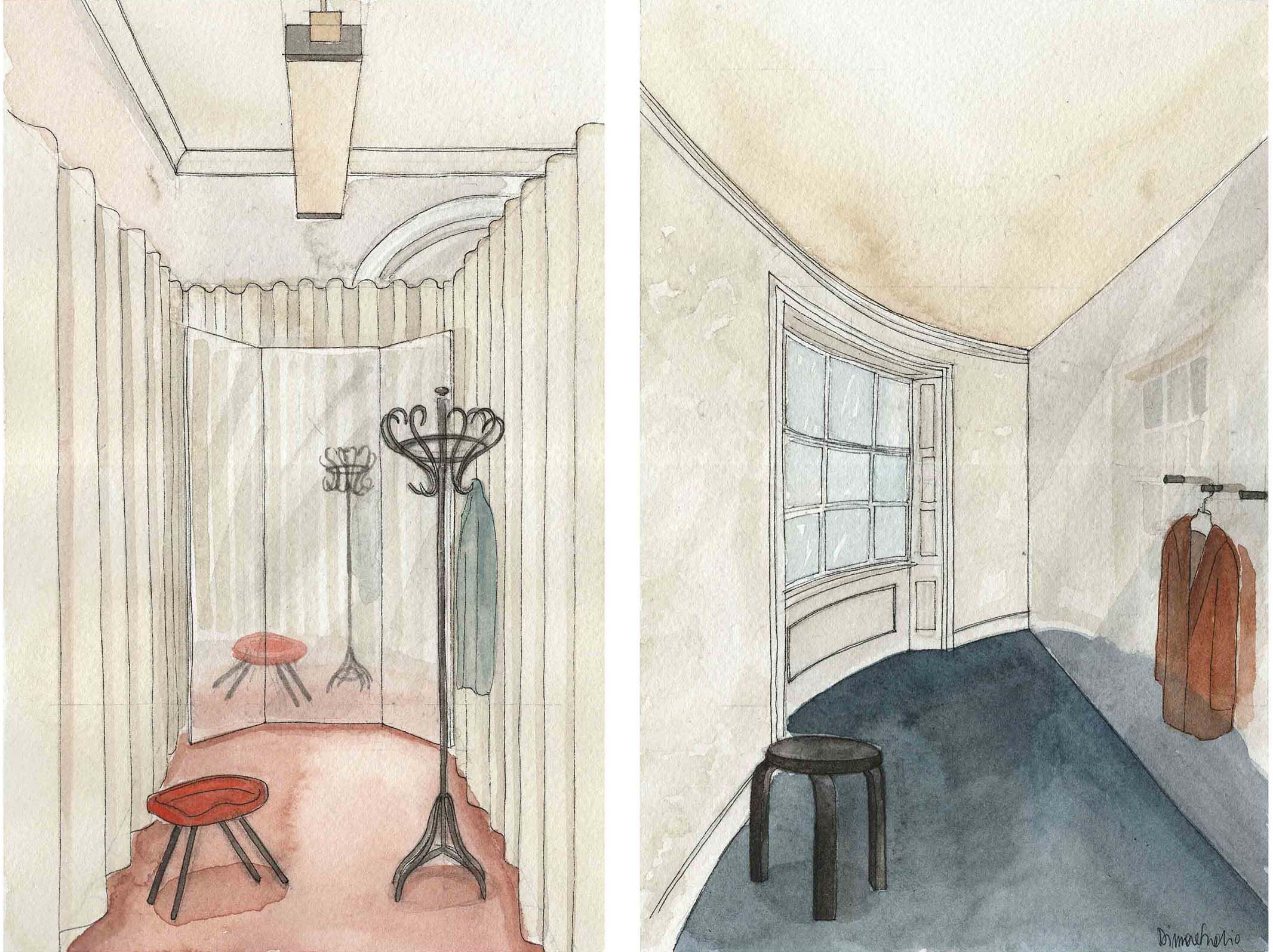 Designing Dreams With Dimorestudio Sketches of Browns Brook Street Store